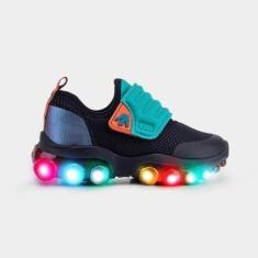 Imagem de Tênis Infantil de Luz Bibi Roller Celebration 2.0 Preto de Dragossauro-Masculino