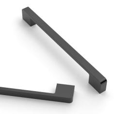 Imagem de Asidrama Pacote com 10 puxadores de armário de cozinha pretos foscos, puxadores de armário de cozinha para puxadores de armário de cozinha para puxadores de gaveta de armário