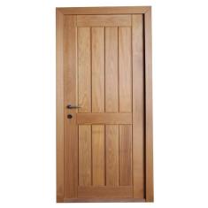 Imagem de Porta Ad02 60cm X 210cm Em Madeira Maciça Tauari Mapaf
