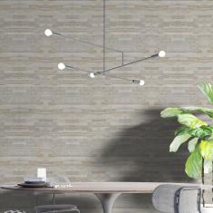 Imagem de Papel De Parede Adesivo Pedras Neutro Np080 Rolo 0,58X3M