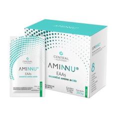 Imagem de Aminnu Limão 30 Sachês De 10G - Central Nutrition