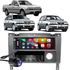 Imagem de Kit Multimídia Carplay Gol Parati Saveiro G3 2000-2005 1 Din + Câmera 