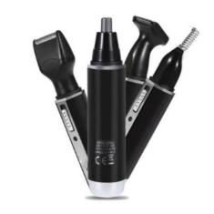 Imagem de Cortador aparador de pelos 4 em 1, nariz, orelhas, barba, sobrancelhas