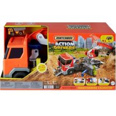 Imagem de Caminhao Guindaste Matchbox Action Drivers Mattel HPD64