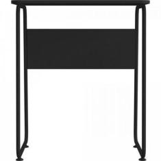 Imagem de Mesa Compacta Para Computador New Job Preta Multivisão F002