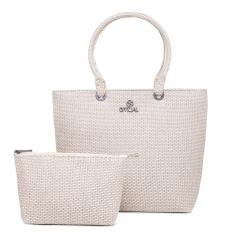 Imagem de Bolsa Moda Praia Lançamento + necessaire-Feminino