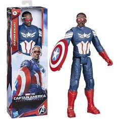 Imagem de Boneco Marvel Titan Hero Capitão América Sam Wilson - Hasbro F9276