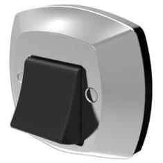 Imagem de Acabamento para Válvula de Descarga Blukit ABS Cromada/