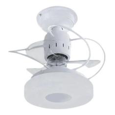 Imagem de Ventilador Teto 3 Pás Branco Compact Treviso Bivolt - 41 Cm