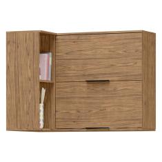 Imagem de Armário Aéreo Cozinha Toscana 100% Mdf 2 Portas Freijó - Mx Móveis