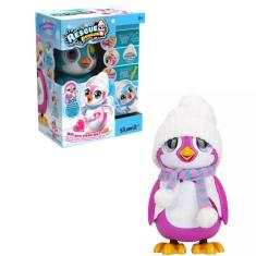 Imagem de Boneco Interativo Resgate o Pinguim FUN F0140-1 Rosa