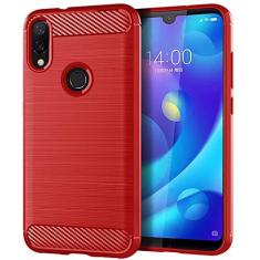 Imagem de Capa para Xiaomi Redmi 7 Pro, com sensação suave, proteção total, anti-arranhões e impressões digitais + capa de celular resistente a arranhões para Xiaomi Redmi 7 Pro