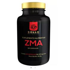 Imagem de ZMA - 60 CáPSULAS (ZINCO, MAGNéSIO E VITAMINA B6) Sollo Nutrition 