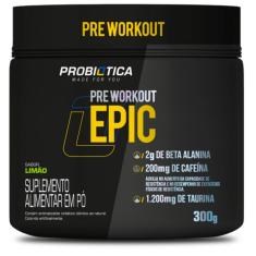 Imagem de Pré treino Epic Probiótica 300g Epic Pré Workout