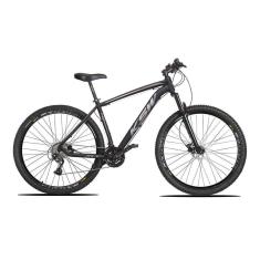 Imagem de Bicicleta Aro 29 KSW XLT 27v Hidráulico K7 e Trava Preto com Prata 21