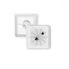 Imagem de Inseto Spider Black Cobweb Ilustration Teclado mecânico PBT Gaming Upgrade Kit