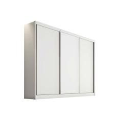 Imagem de Guarda Roupa Casal 3 Portas e 4 Gavetas Sollo/Logan Branco - Novo Horizonte