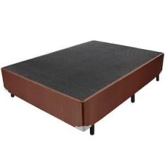 Imagem de Base Box para Colchão de Casal Luckspuma Sevilla 36x88x188cm - Marrom