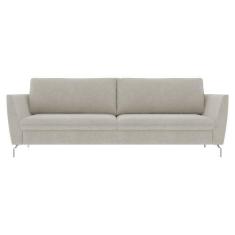 Imagem de Sofá Decorativo Sala De Estar 210cm Olívia Suede Bege G52 - Gran Belo