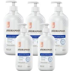Imagem de Kit 5 Sabonete Gel Neutro Antibacteriano 500 Ml Hidramais