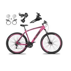 Imagem de  Bicicleta aro 29 Ksw Xlt 24v Câmbios Shimano Freios Hidráulicos Garfo com Suspensão - Rosa