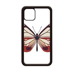 Imagem de Capa de amostra borboleta em rosa pálido e vermelho para iPhone 11 Pro Max para Apple Mobile Case Shell