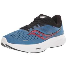 Imagem de Saucony Tênis masculino Ride 16, Hydro/Black, 39