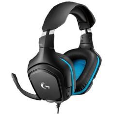 Imagem de Headset Logitech G232 P981-000769 para Jogos - Preto/Azul