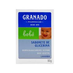 Imagem de Sabonete em Barra para Bebê Glicerina Lavanda Granado 90g