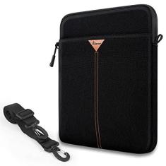 Imagem de Bolsa para tablet de 12,9 polegadas compatível com iPad Pro de 12,9 polegadas (6ª geração), Samsung Galaxy Tab S9 Ultra, Microsoft Surface Pro 9, Lenovo Tab P12 Pro, capa para iPad com zíper YKK.