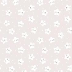 Imagem de Papel de Parede Estrelas para Quarto Infantil 2,70x0,57m