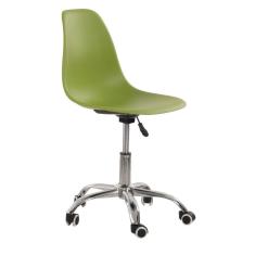 Imagem de Cadeira Com Rodízios Eames Office Verde Claro