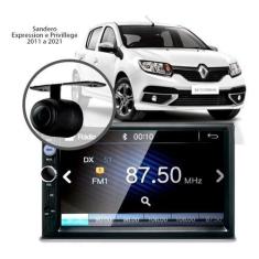 Imagem de Central Multimídia Mp5 Sandero Privillege Câmera Bt Espelha - Oestesom