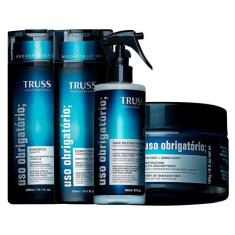 Imagem de Kit Truss Uso Obrigatório - Shampoo 300ml + Condicionador 300ml + Másc