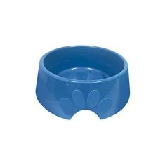 Imagem de Comedouro Plástica Pop Furacão Pet N.1, 300ml Azul Furacão Pet para Cães