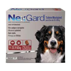 Imagem de Antipulgas Nexgard GG Cães 25 a 50kg 3 tabletes KIT 2 caixas