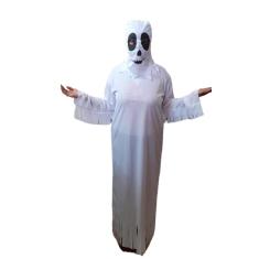 Imagem de Fantasia de Fantasma Halloween Adulto com Capuz Cosplay Caça Fantasma Assustador Noite Terror Dia das Bruxas Morte Zumbi