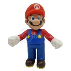 Imagem de Boneco Action Figure Mario Articulado Colecionável Grande Super SIze 23cm - Super Mario World