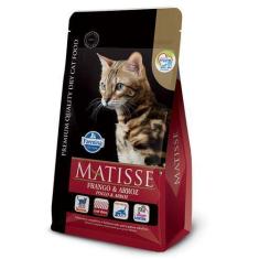 Imagem de Ração Para Gatos Adultos Sabor Frango E Arroz 7,5Kg Matisse