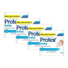 Imagem de Kit 12 Sabonete Protex Baby Proteção Delicada 85G