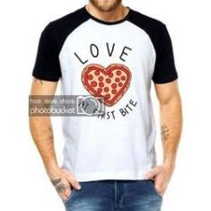 Imagem de Camiseta Pizza Love