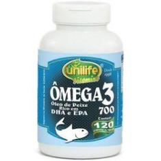 Imagem de Ômega 3 Oleo de Peixe 700mg 120 Cápsulas Unilife