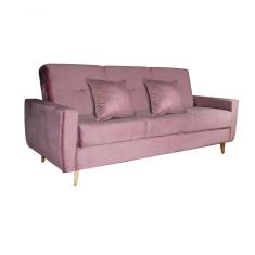 Imagem de Sofá Cama Casal Reclinável Com Baú Pamela - Turkey Rose