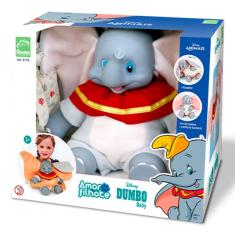 Imagem de Boneco De Vinil Amor De Filhote Disney Dumbo Baby Roma