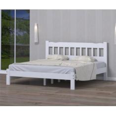 Imagem de Cama Super King Size Reforçada Perola Cor Branco - Nemargi