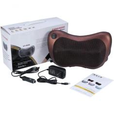 Imagem de Massageador Almofada Shiatsu Rotativa Infravermelho Massagem Pés Pescoço Pernas Coluna