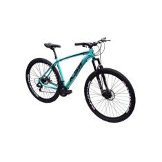 Imagem de Bicicleta Aro 29 Ksw Xlt Alumínio 27v Freio a Disco Mecânico Garfo com Suspensão - Azul