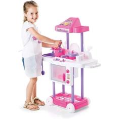 Imagem de Cozinha Infantil Com Rodas Riva Chef Completa
