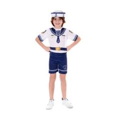 Imagem de Fantasia Marinheiro,almirante,marinha,capitão,infantil - Fantasia Brás