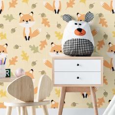 Imagem de Papel De Parede Adesivo Infantil N02073 Rolo 0,58X3M